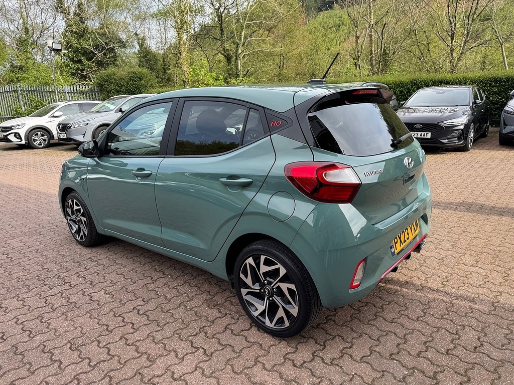 Hyundai I10 T-gdi N Line PX23YXM Green #3