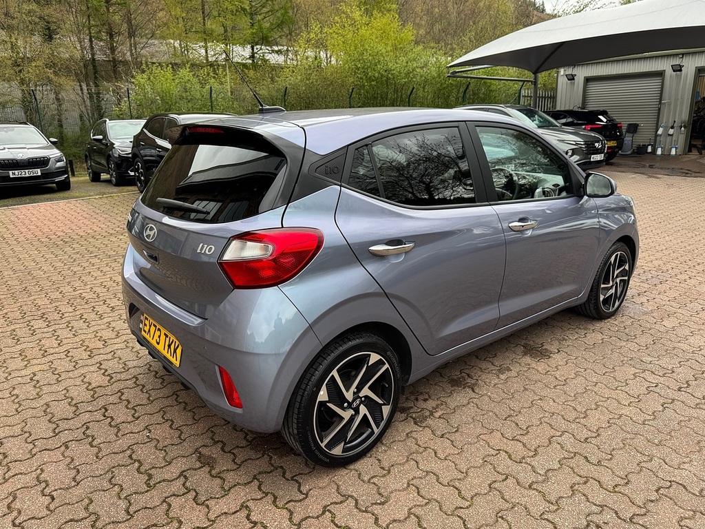 Hyundai I10 Premium Blue #5