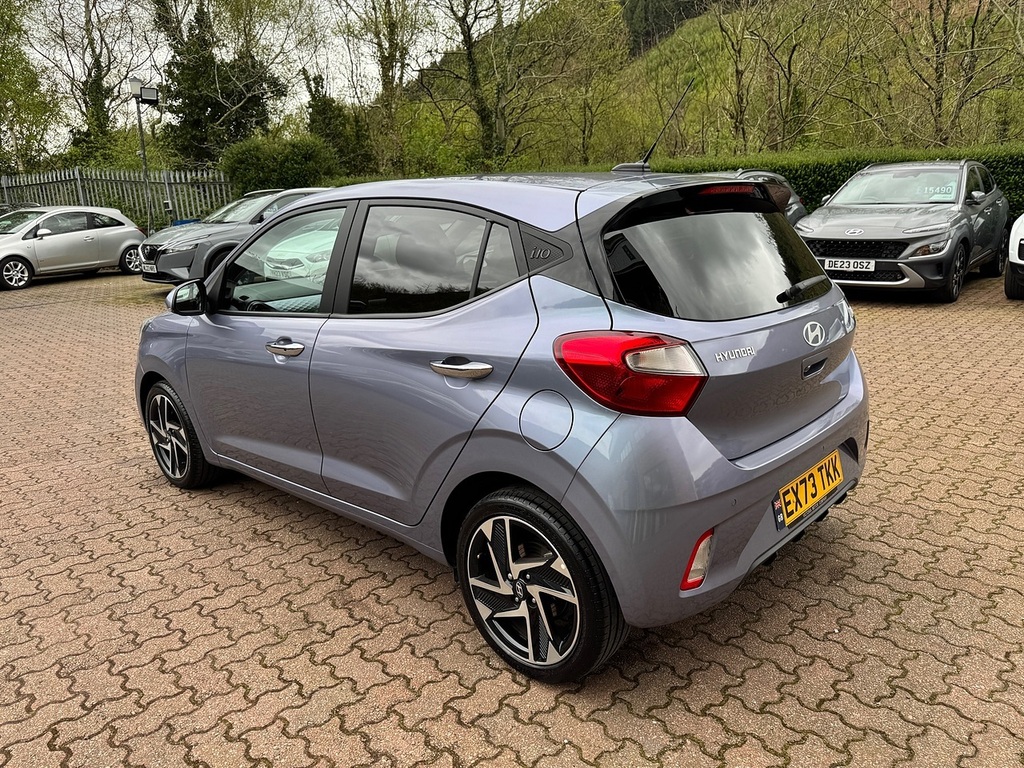 Hyundai I10 Premium Blue #3
