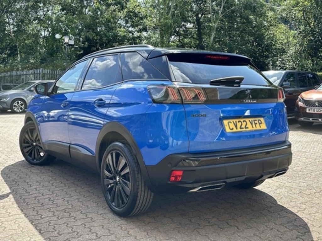 Peugeot 3008 Bluehdi Gt Premium CV22YFP Blue #3