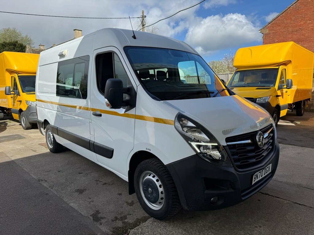 Vauxhall Movano 2.3L Edition White