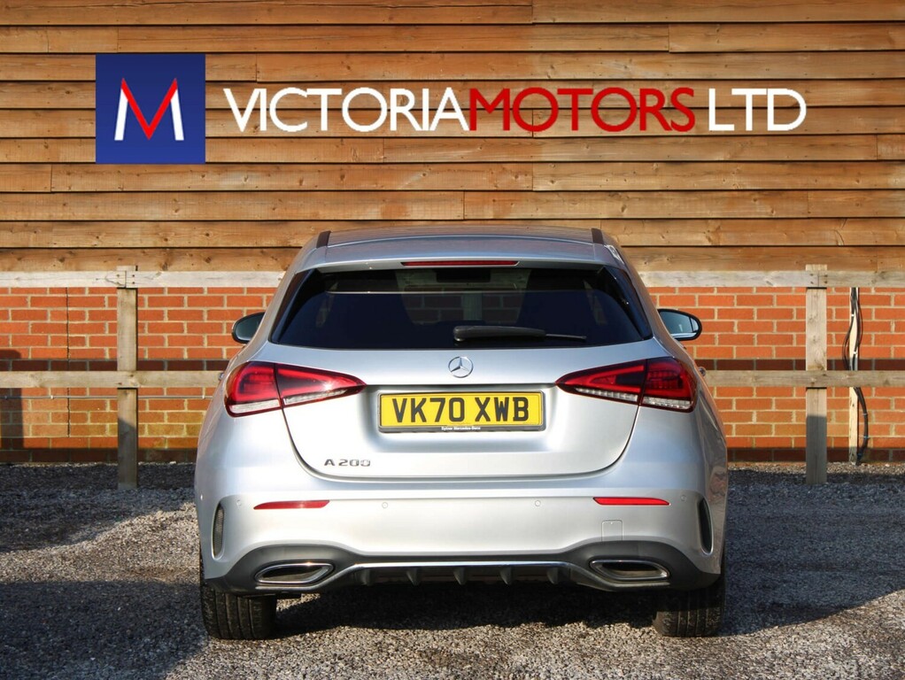 Mercedes-Benz A Class 1.3 A200 Amg Line Premium Hatchback Petr VK70XWB Silver #3