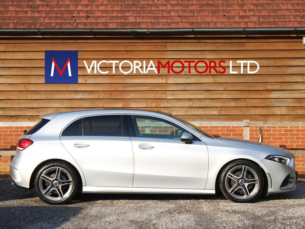 Mercedes-Benz A Class 1.3 A200 Amg Line Premium Hatchback Petr VK70XWB Silver #4