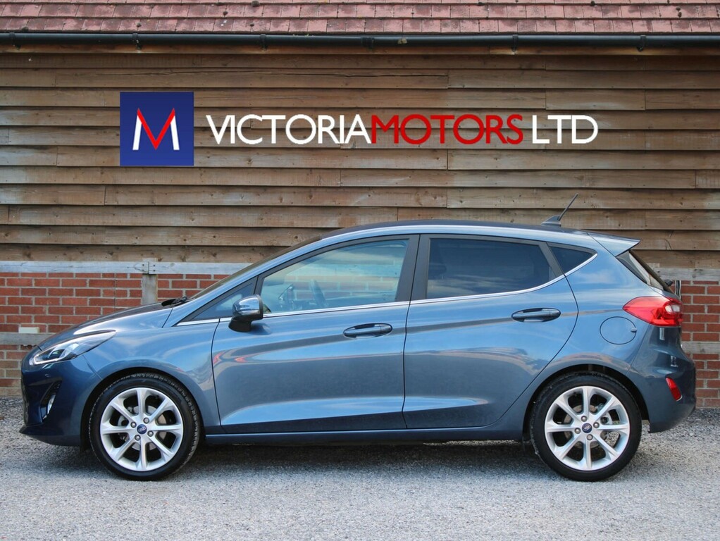 Ford Fiesta 1.0 T Mhev Titanium X Hatchback Au BJ71LAE Blue #2