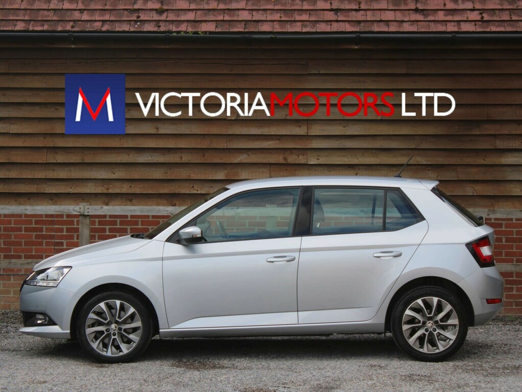 Skoda Fabia 1.0 Tsi Se Drive Hatchback WU21VMK Silver #2
