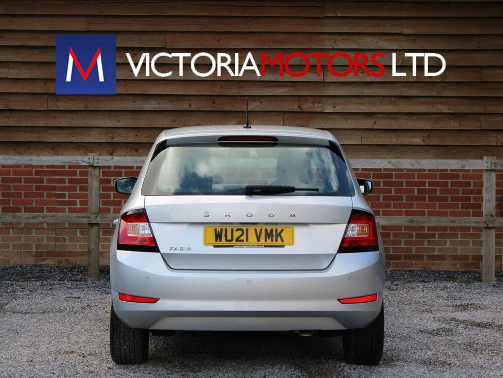 Skoda Fabia 1.0 Tsi Se Drive Hatchback WU21VMK Silver #3