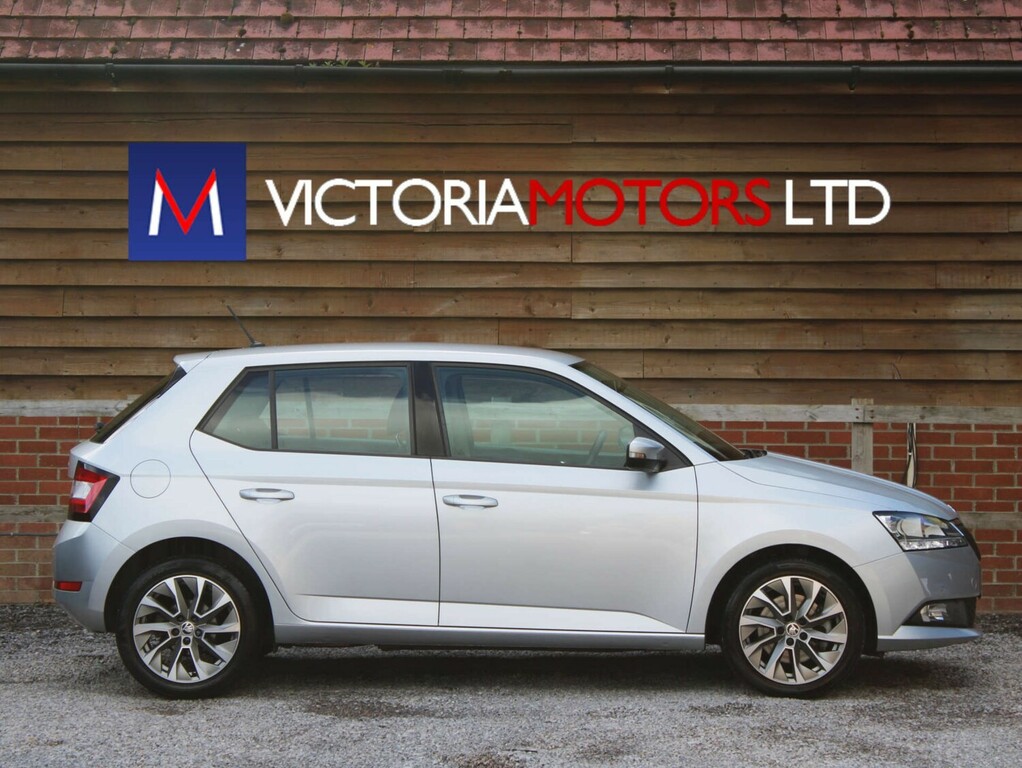 Skoda Fabia 1.0 Tsi Se Drive Hatchback WU21VMK Silver #4