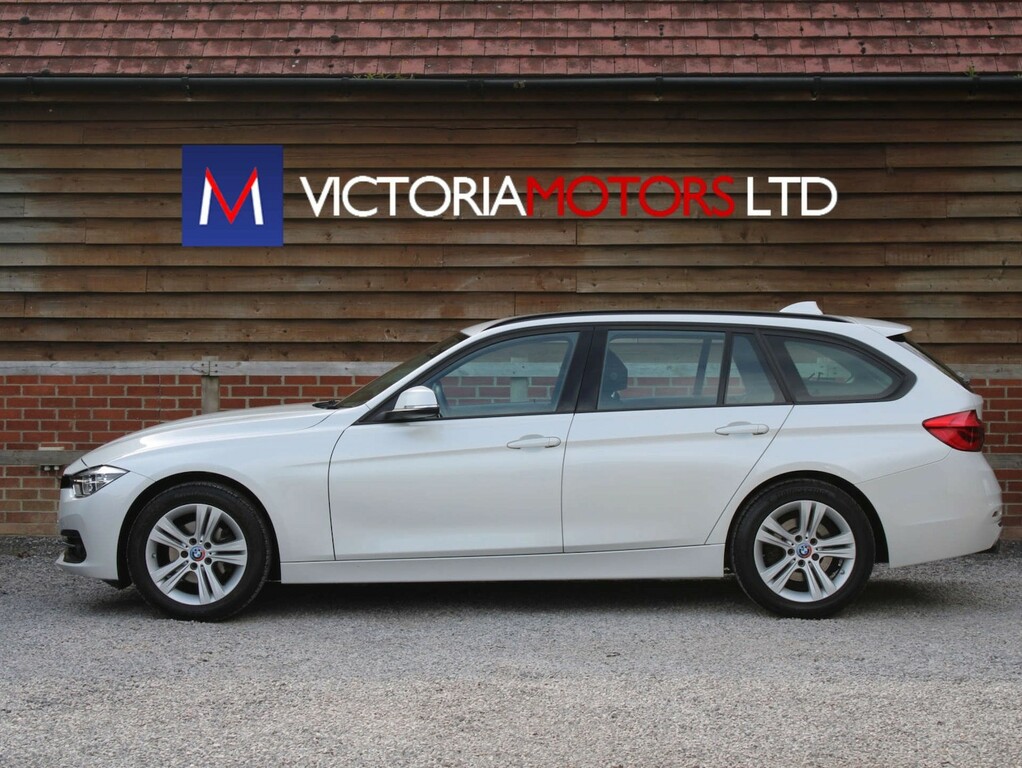 BMW 3 Series 320I Sport Estate Estate FN18BYM White #2