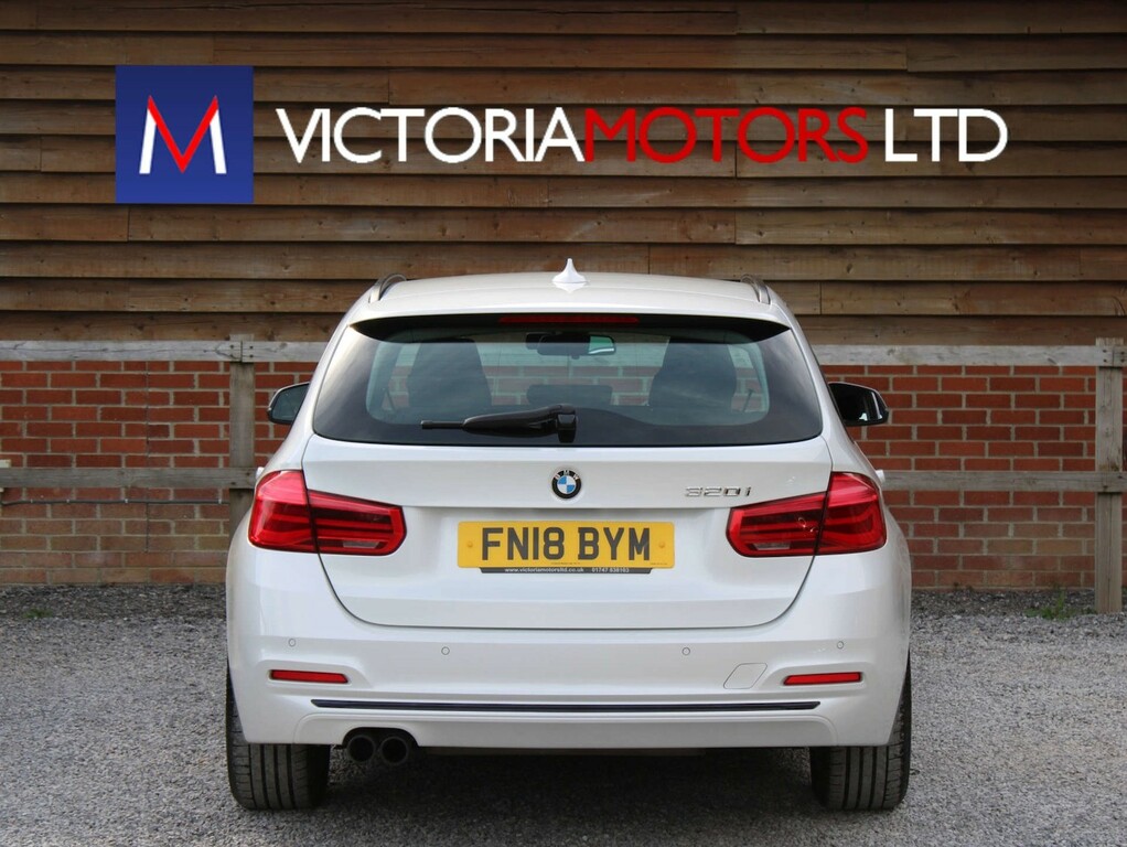 BMW 3 Series 320I Sport Estate Estate FN18BYM White #3