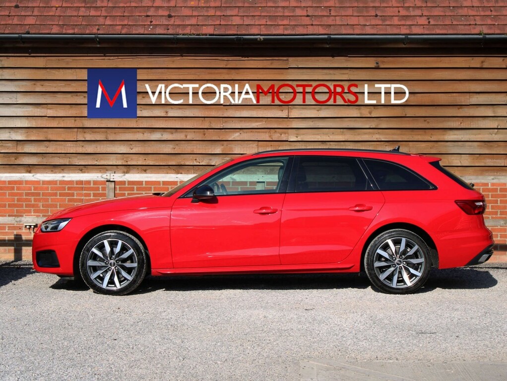 Audi A4 35 Tfsi Sport Edition S Tronic Estate A FD21UBN Red #2