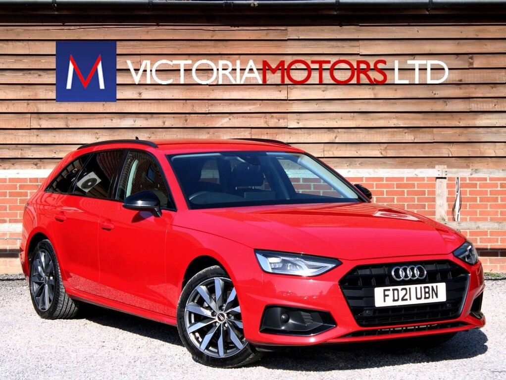 Audi A4 35 Tfsi Sport Edition S Tronic Estate A Red