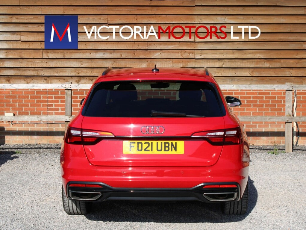 Audi A4 35 Tfsi Sport Edition S Tronic Estate A FD21UBN Red #3