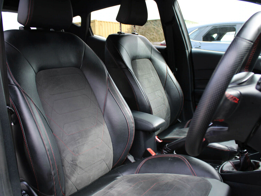 Ford Fiesta 1.0 Turbo St-line X Hatchback MJ72NLN Black #6
