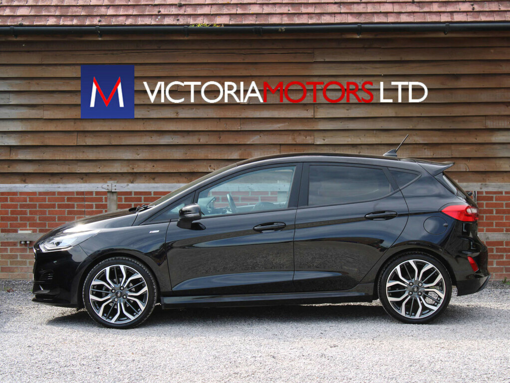 Ford Fiesta 1.0 Turbo St-line X Hatchback MJ72NLN Black #2