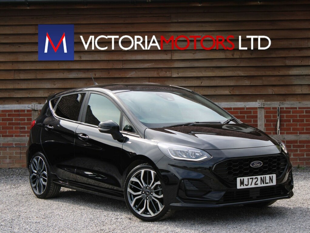 Ford Fiesta 1.0 Turbo St-line X Hatchback Black