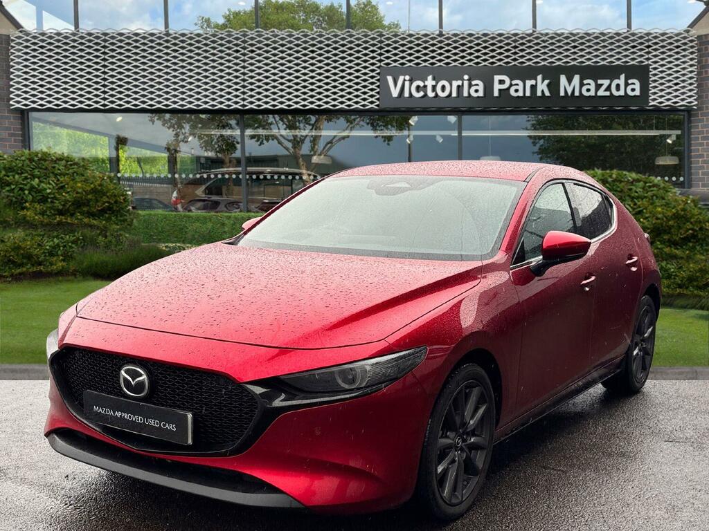 Mazda 3 2.5 E-skyactiv-g Mhev Exclusive-line Euro 6 Ss CN75KFV Red #3
