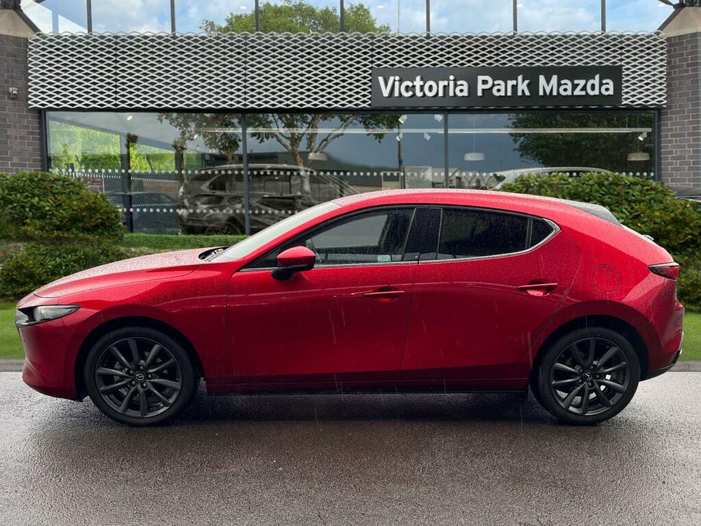 Mazda 3 2.5 E-skyactiv-g Mhev Exclusive-line Euro 6 Ss CN75KFV Red #4