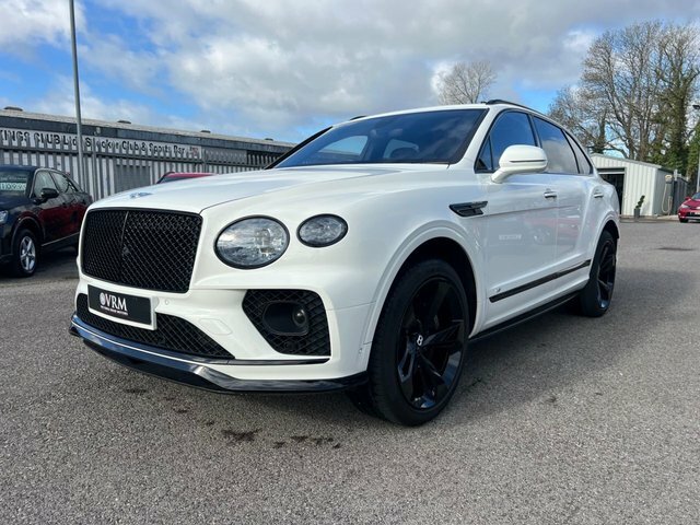 Bentley Bentayga V8 Suv White #4