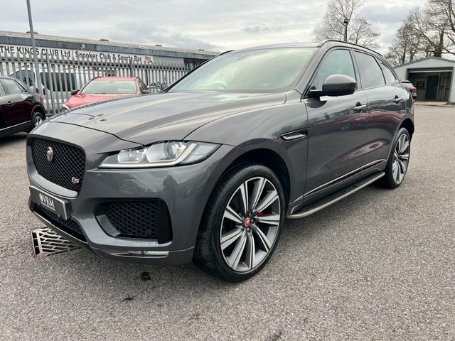 Jaguar F-Pace V6 S Suv Grey #5