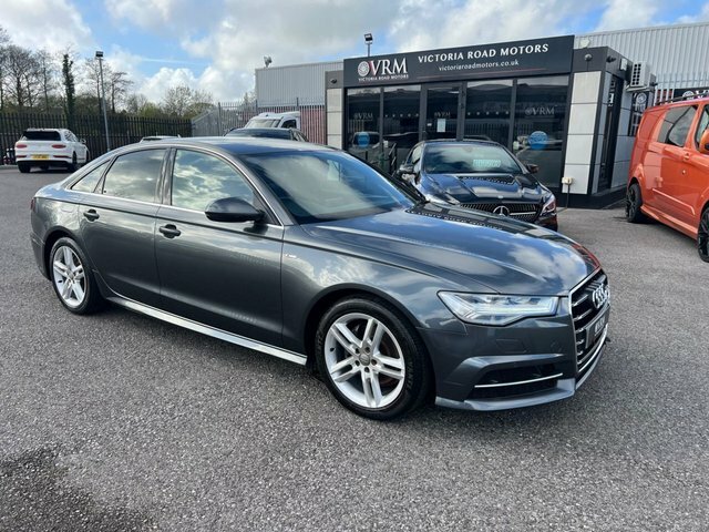 Audi A6 Saloon Tdi Ultra S Line KV67OAE Grey #3