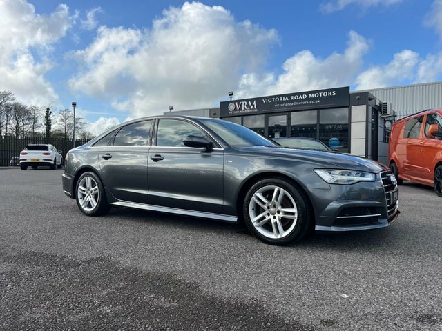 Audi A6 Saloon Tdi Ultra S Line KV67OAE Grey #2