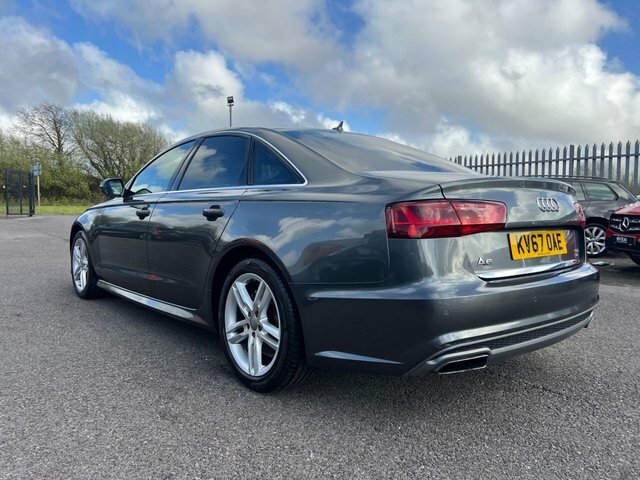 Audi A6 Saloon Tdi Ultra S Line KV67OAE Grey #6