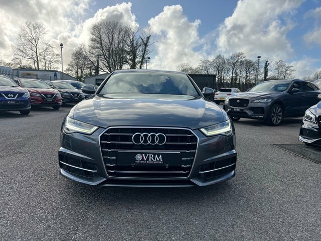 Audi A6 Saloon Tdi Ultra S Line KV67OAE Grey #4