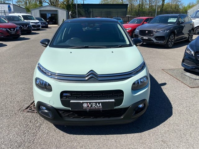Citroen C3 Puretech Flair Hatchback CP17GKV Green #3