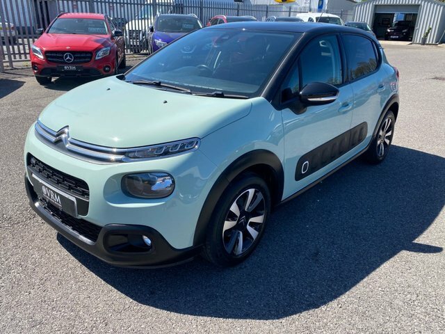 Citroen C3 Puretech Flair Hatchback CP17GKV Green #4