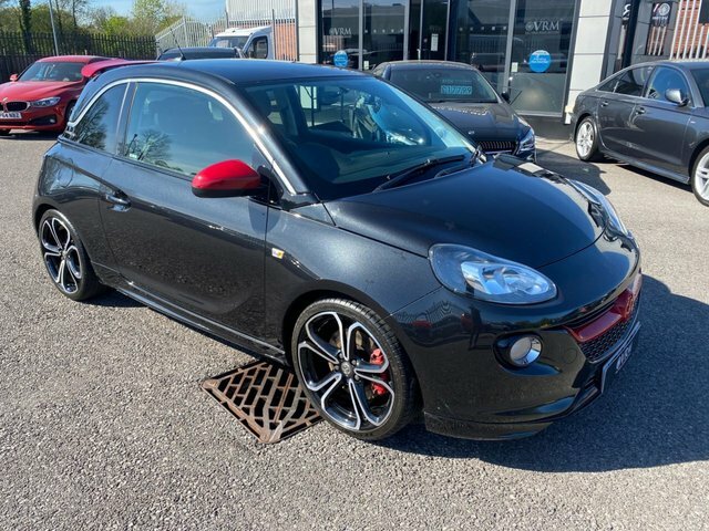Vauxhall Adam Turbo S Hatchback HD16GDA Black #3