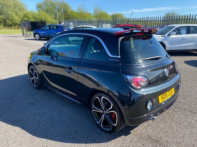 Vauxhall Adam Turbo S Hatchback HD16GDA Black #6