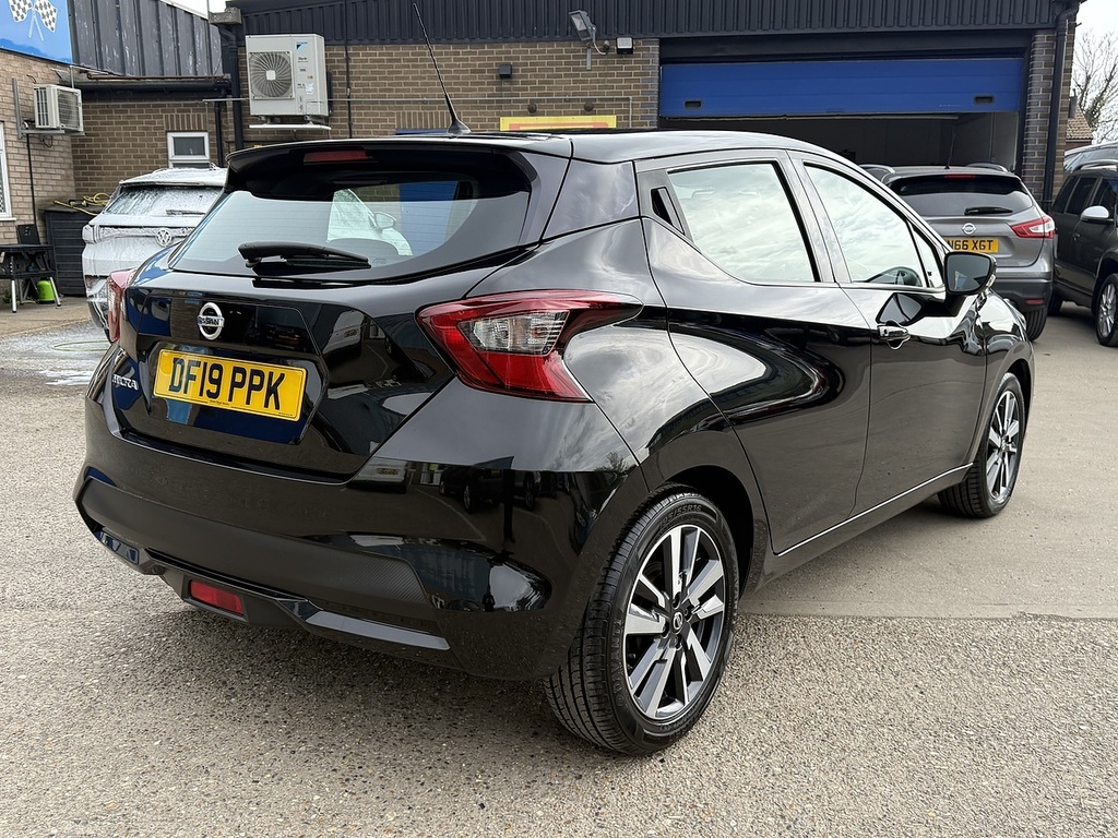 Nissan Micra 1.0 Ig Acenta U12141 Ulez DF19PPK Black #2