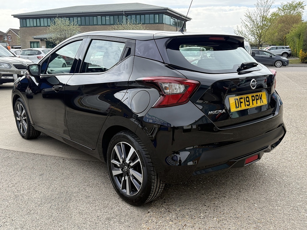 Nissan Micra 1.0 Ig Acenta U12141 Ulez DF19PPK Black #4