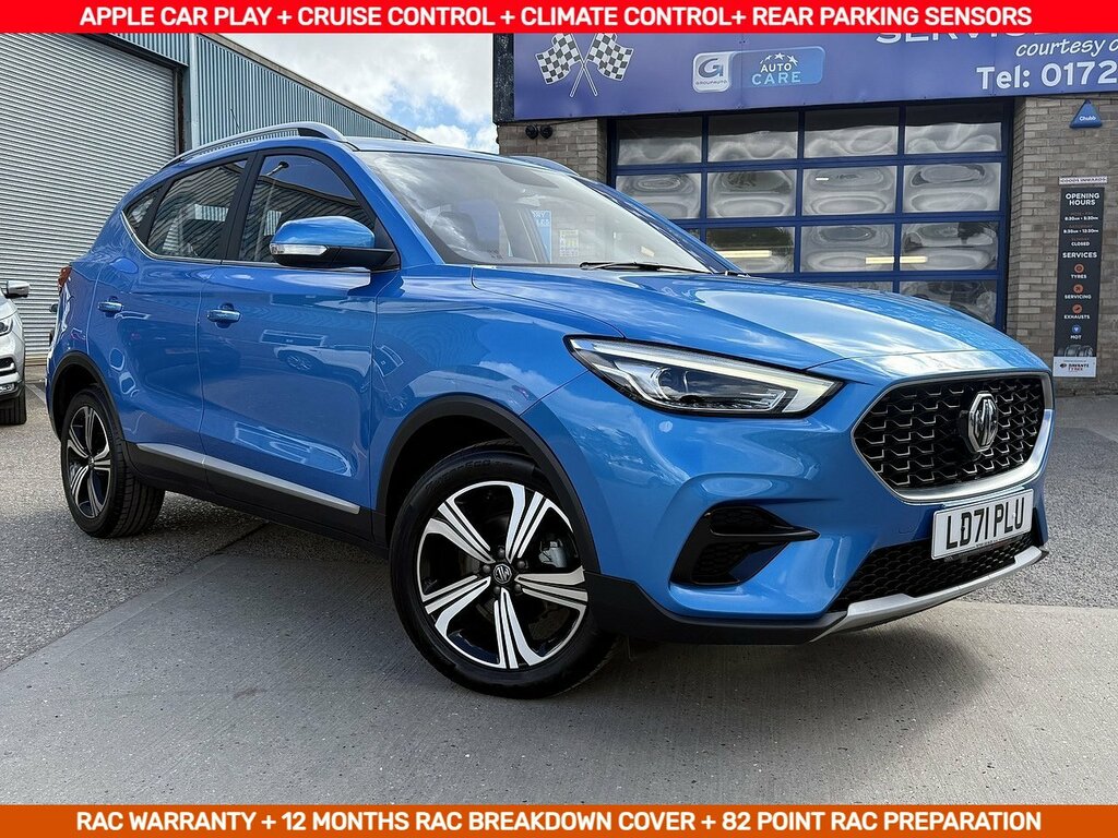 MG ZS 1.5 Vti-tech Excite U12155 Ulez Blue