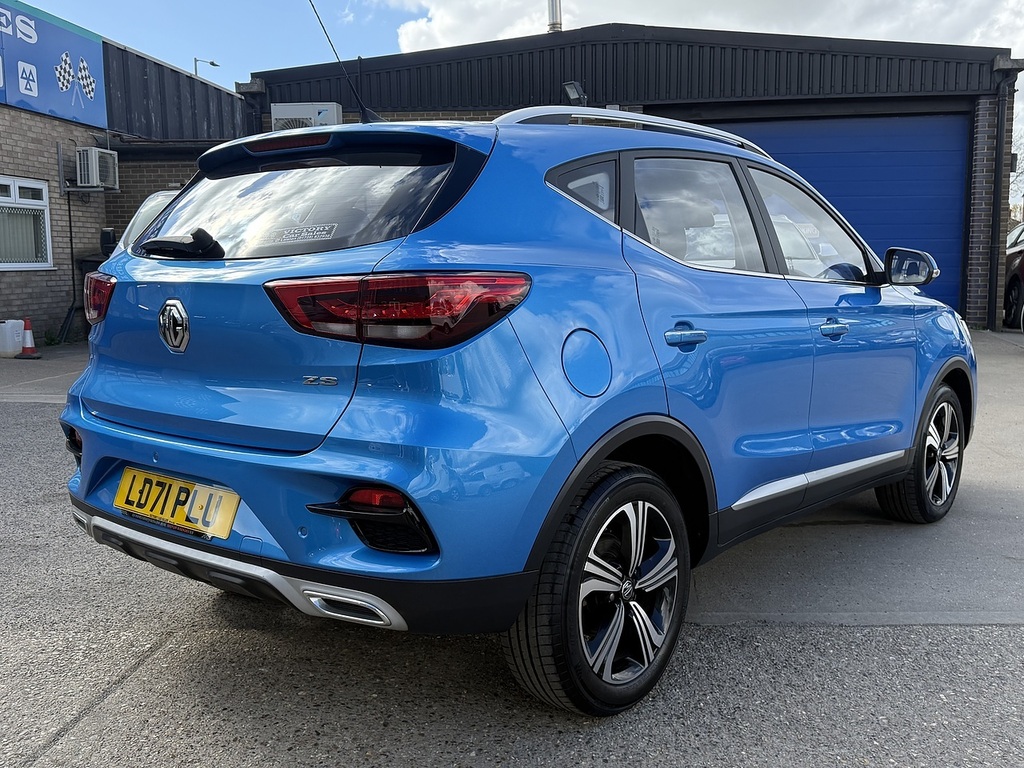 MG ZS 1.5 Vti-tech Excite U12155 Ulez LD71PLU Blue #2