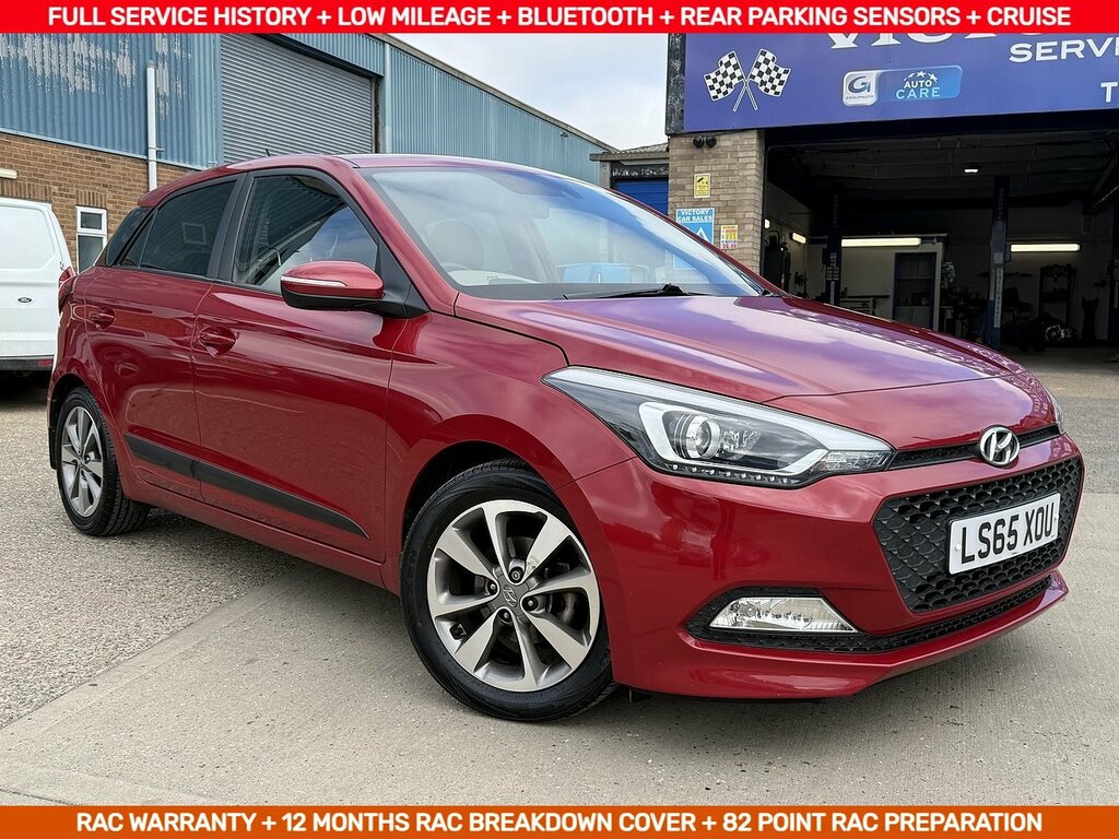 Hyundai I20 1.4 Premium U12161 Ulez Red
