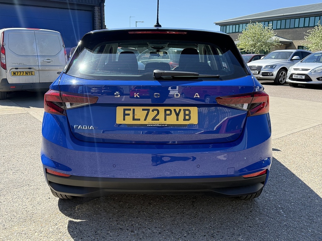 Skoda Fabia 1.0 Mpi Se Comfort U12188 Ulez FL72PYB Blue #3