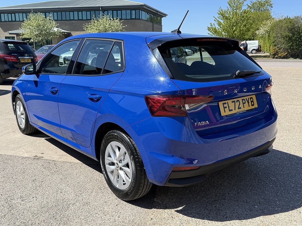 Skoda Fabia 1.0 Mpi Se Comfort U12188 Ulez FL72PYB Blue #4