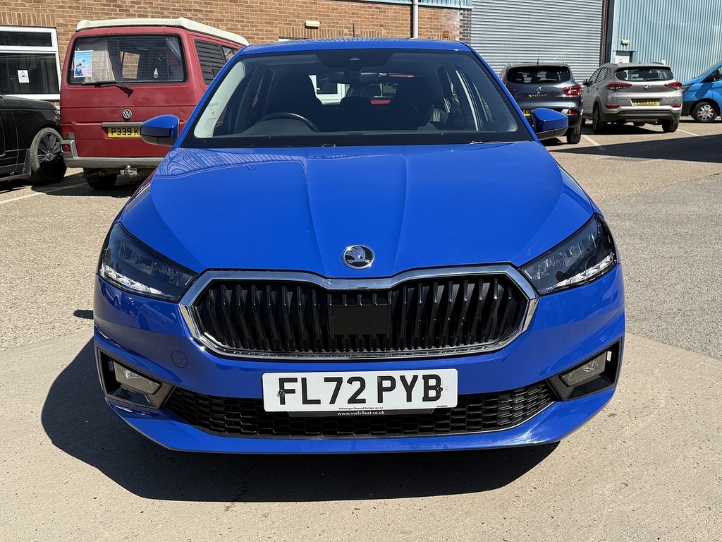 Skoda Fabia 1.0 Mpi Se Comfort U12188 Ulez FL72PYB Blue #6