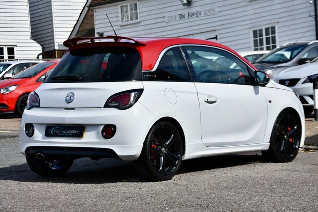 Vauxhall Adam Turbo S Hatchback HA10SXY White #4
