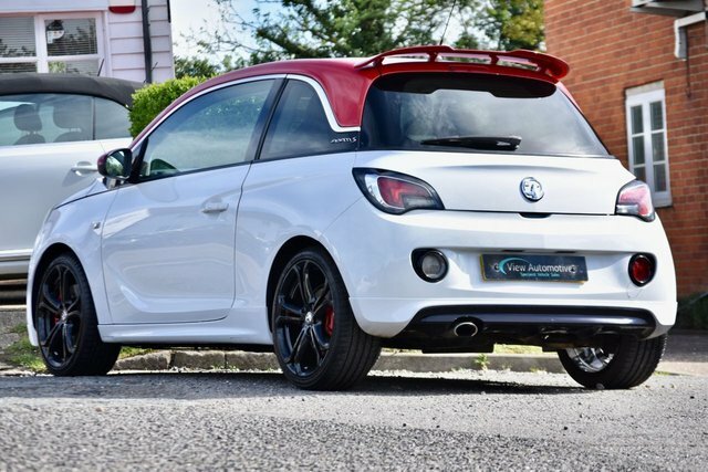 Vauxhall Adam Turbo S Hatchback HA10SXY White #2