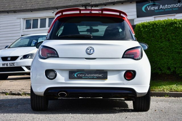 Vauxhall Adam Turbo S Hatchback HA10SXY White #6