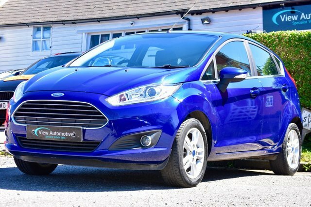 Ford Fiesta Zetec Hatchback EY15OVR Blue #4