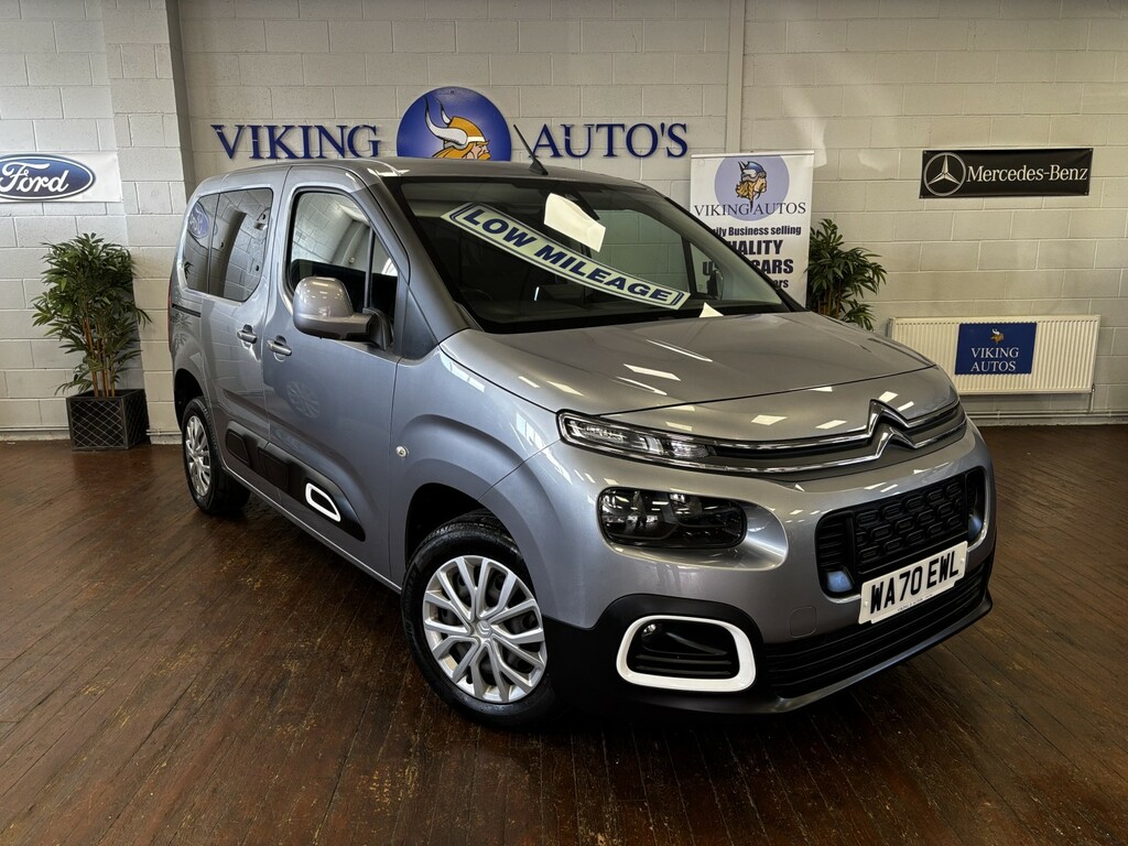 Citroen Berlingo Wheelchair Accessible Vehicle 1.5 Bluehdi Feel 20 Grey