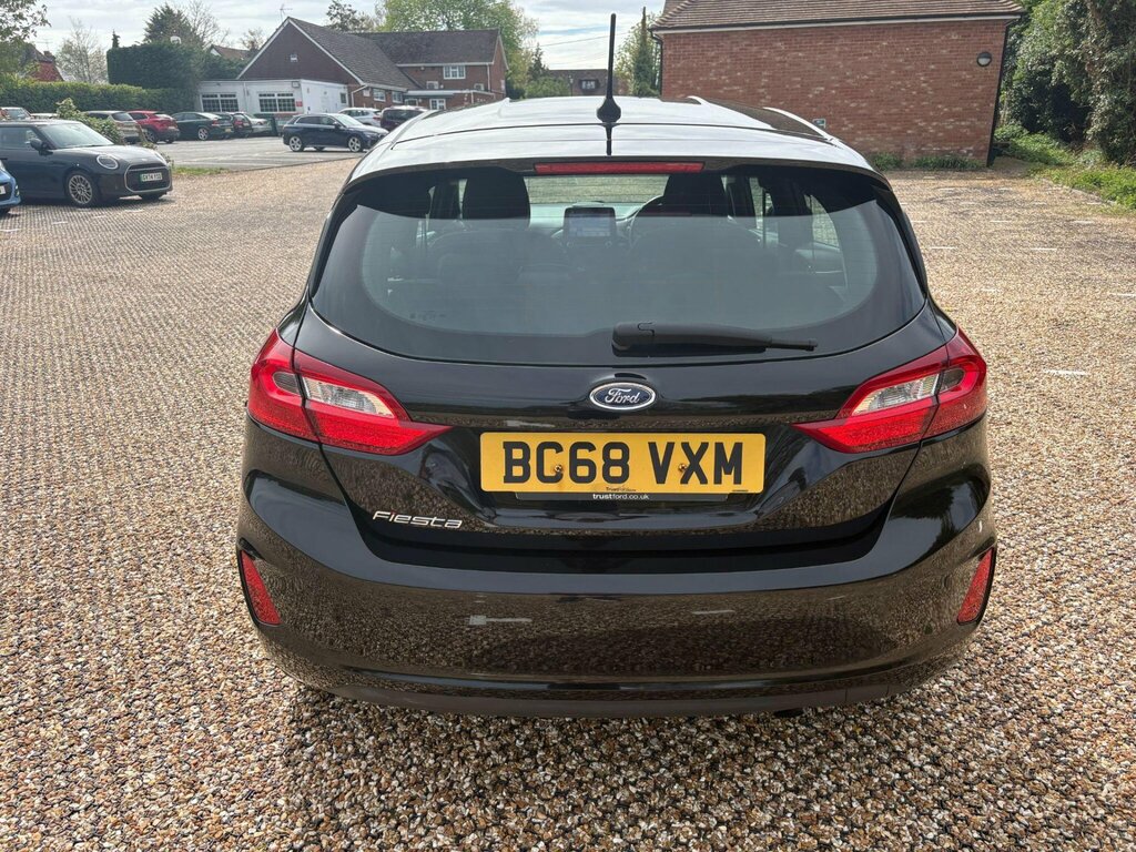 Ford Fiesta 1.1 Ti-vct Zetec Euro 6 Ss BC68VXM Black #6