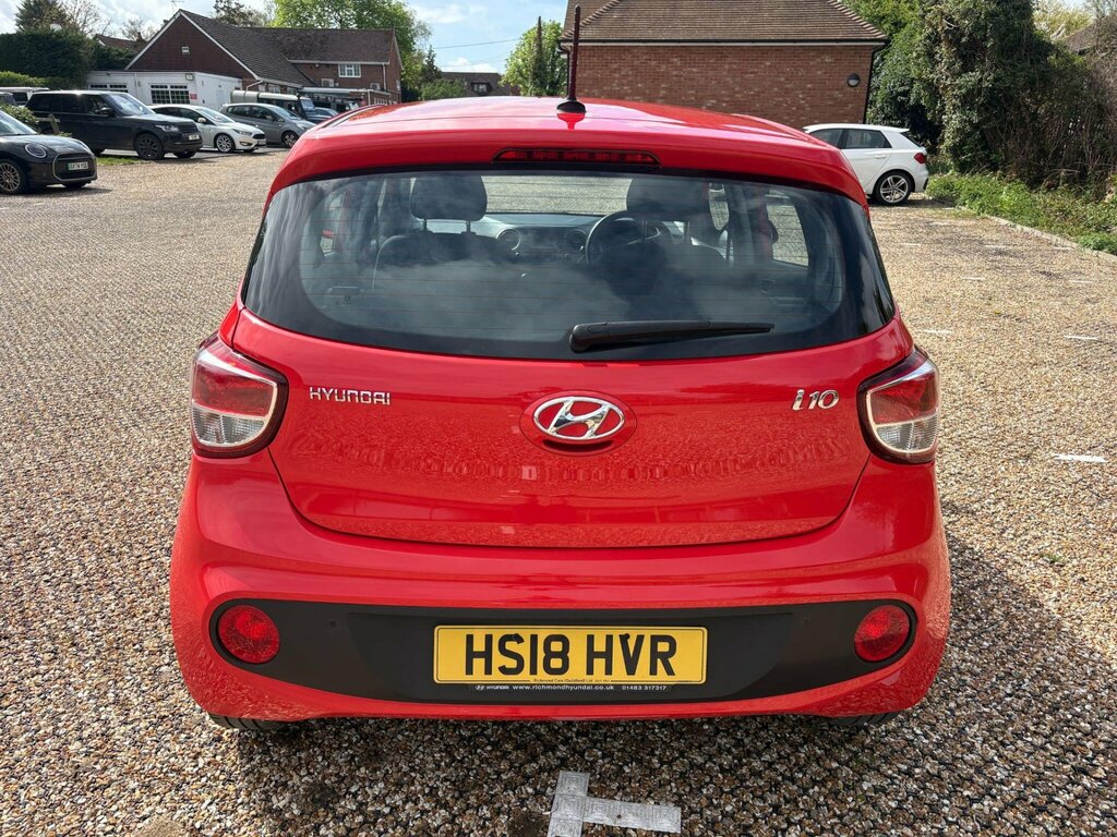 Hyundai I10 1.2 Se Euro 6 HS18HVR Red #5