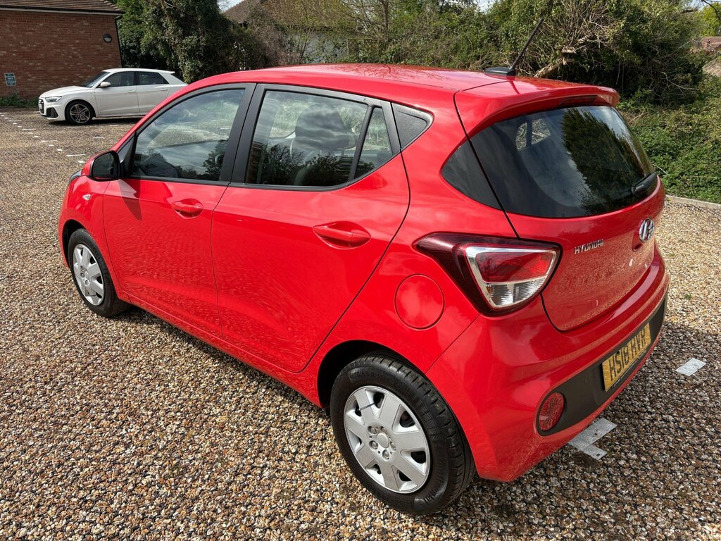 Hyundai I10 1.2 Se Euro 6 HS18HVR Red #4