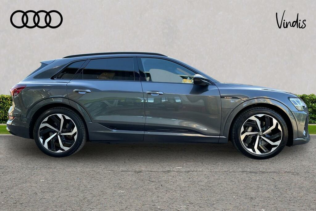 Audi E-tron Audi E-tron Estate 300Kw 55 Quattro 95Kwh Black Ed KS72HHJ Grey #4