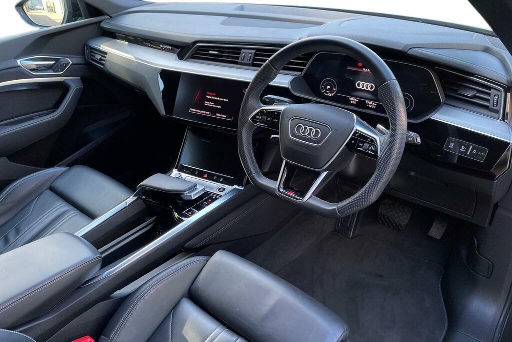 Audi E-tron Audi E-tron Estate 300Kw 55 Quattro 95Kwh Black Ed KS72HHJ Grey #6