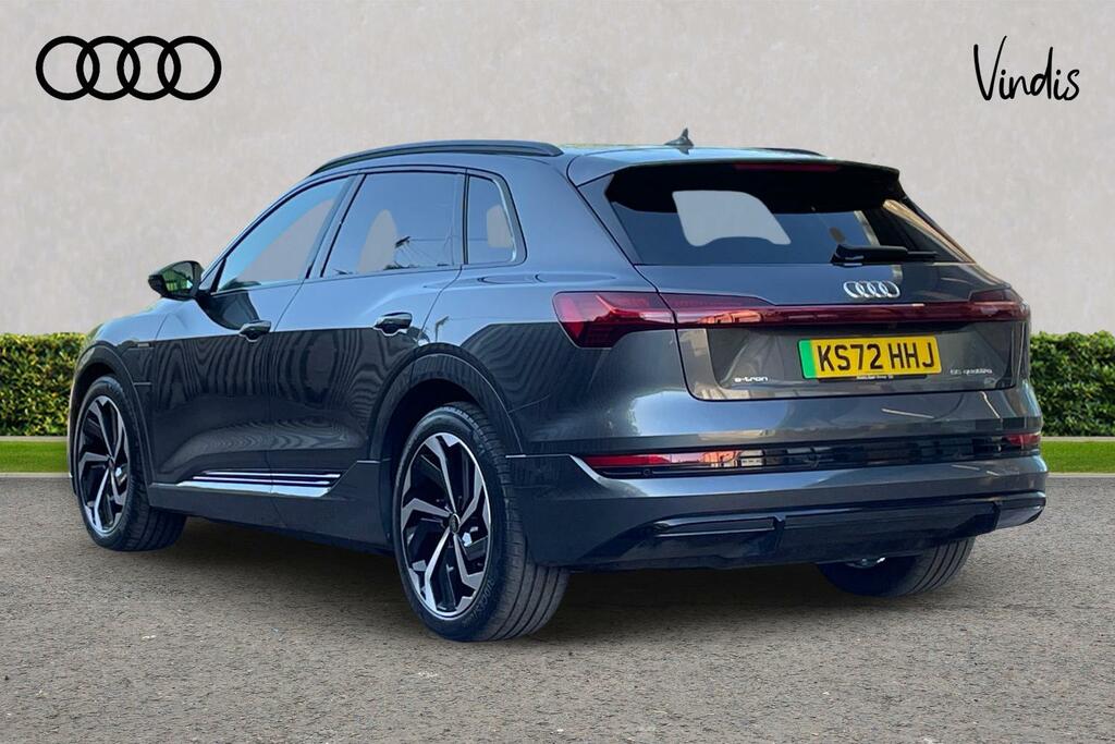 Audi E-tron Audi E-tron Estate 300Kw 55 Quattro 95Kwh Black Ed KS72HHJ Grey #3